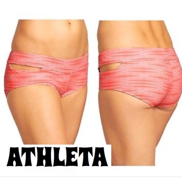 Athleta Other - Athleta: Ariel Cut Out Bikini Bottom’s